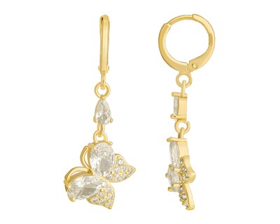 Foto 1 | Aretes de Chapa de Oro 18K Plafer