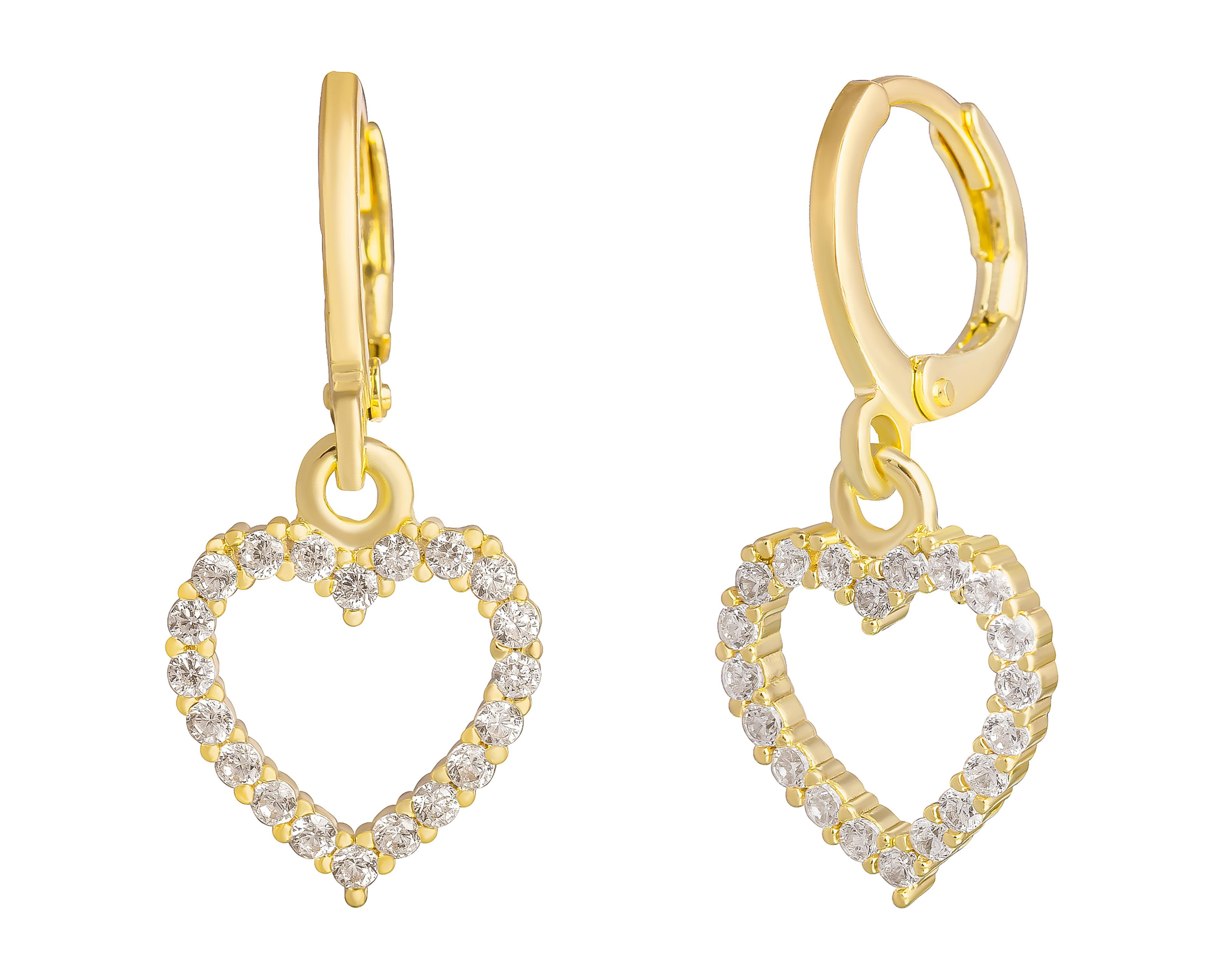 Foto 2 | Aretes Chapa de Oro 18K Plafer