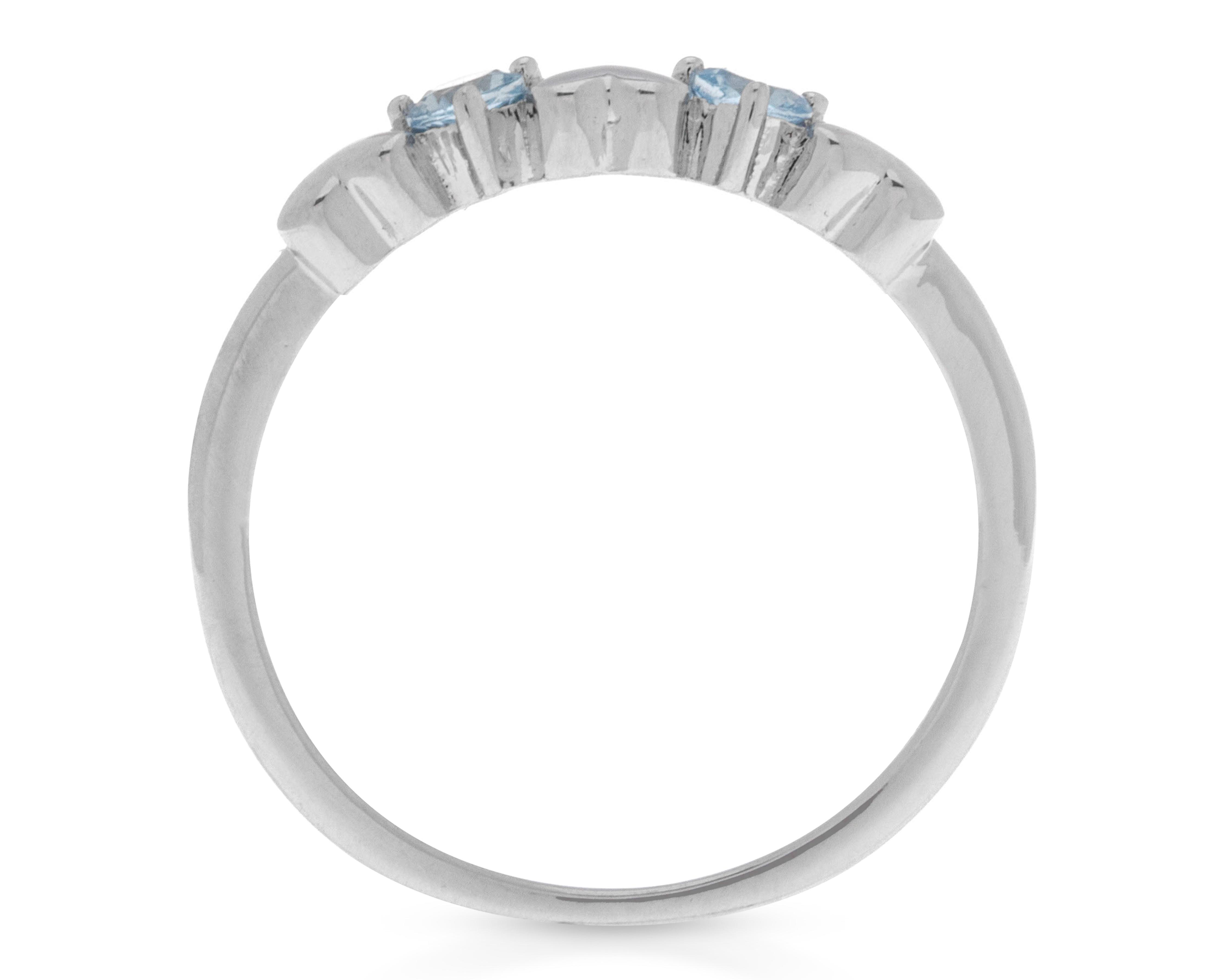 Foto 4 pulgar | Anillo de Plata Sahara Talla 7-7.5