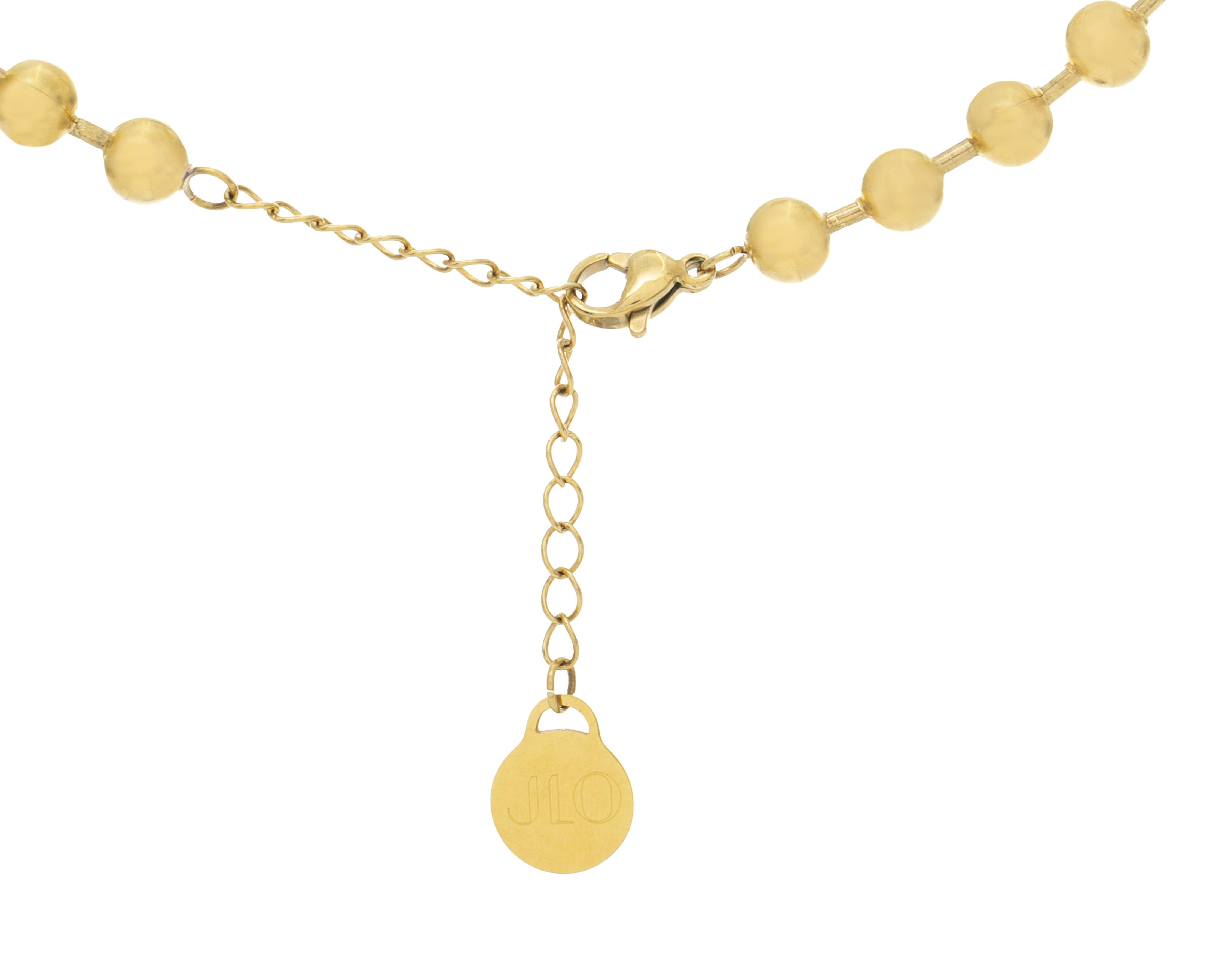 Foto 3 | Collar de Acero Inoxidable Jennifer Lopez