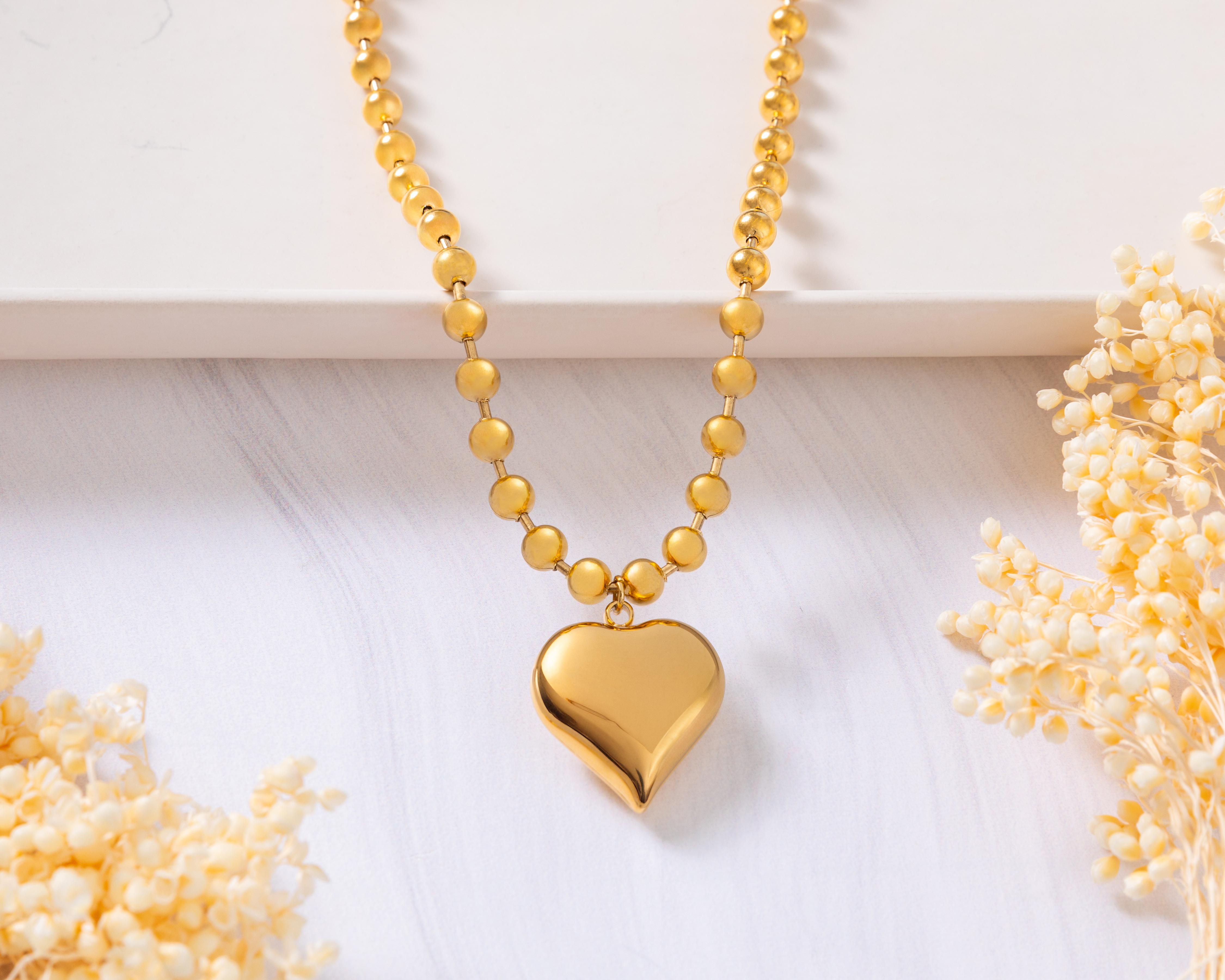 Foto 5 | Collar de Acero Inoxidable Jennifer Lopez