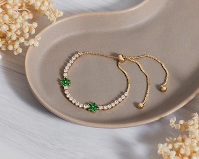 Foto 5 | Pulsera de Chapa de Oro 18K Unlimited
