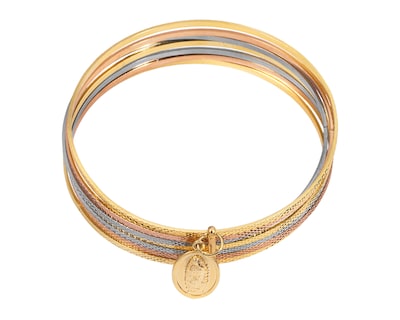 Foto 1 | Pulsera de Chapa de Oro 18K Unlimited