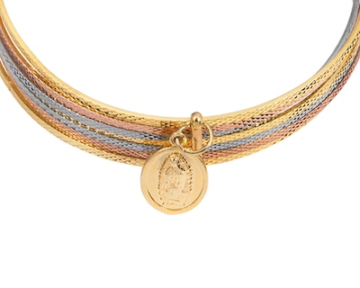 Foto 2 | Pulsera de Chapa de Oro 18K Unlimited