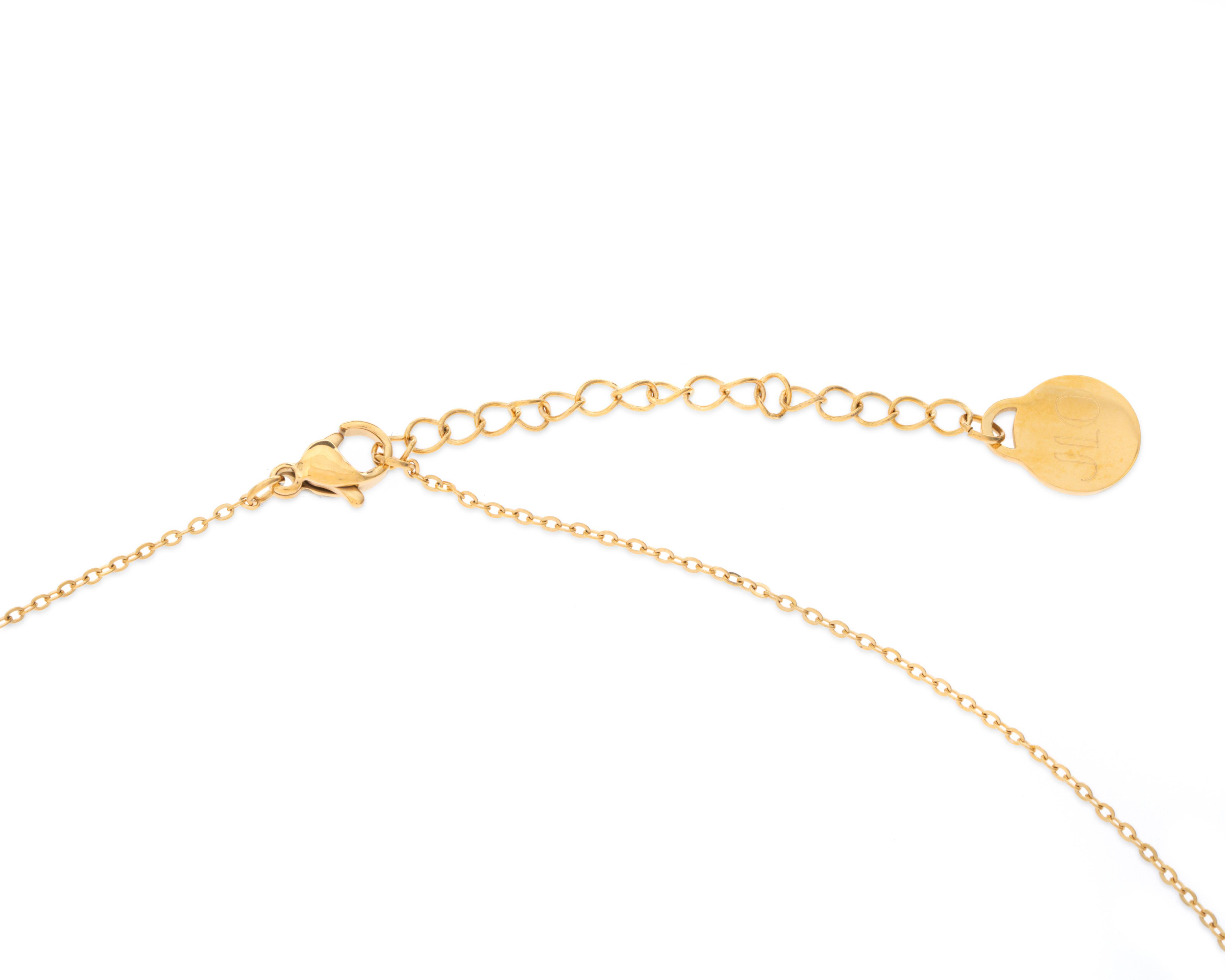 Foto 5 pulgar | Collar de Acero Inoxidable Jennifer Lopez