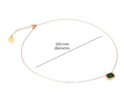 Foto 6 | Collar de Acero Inoxidable Jennifer Lopez