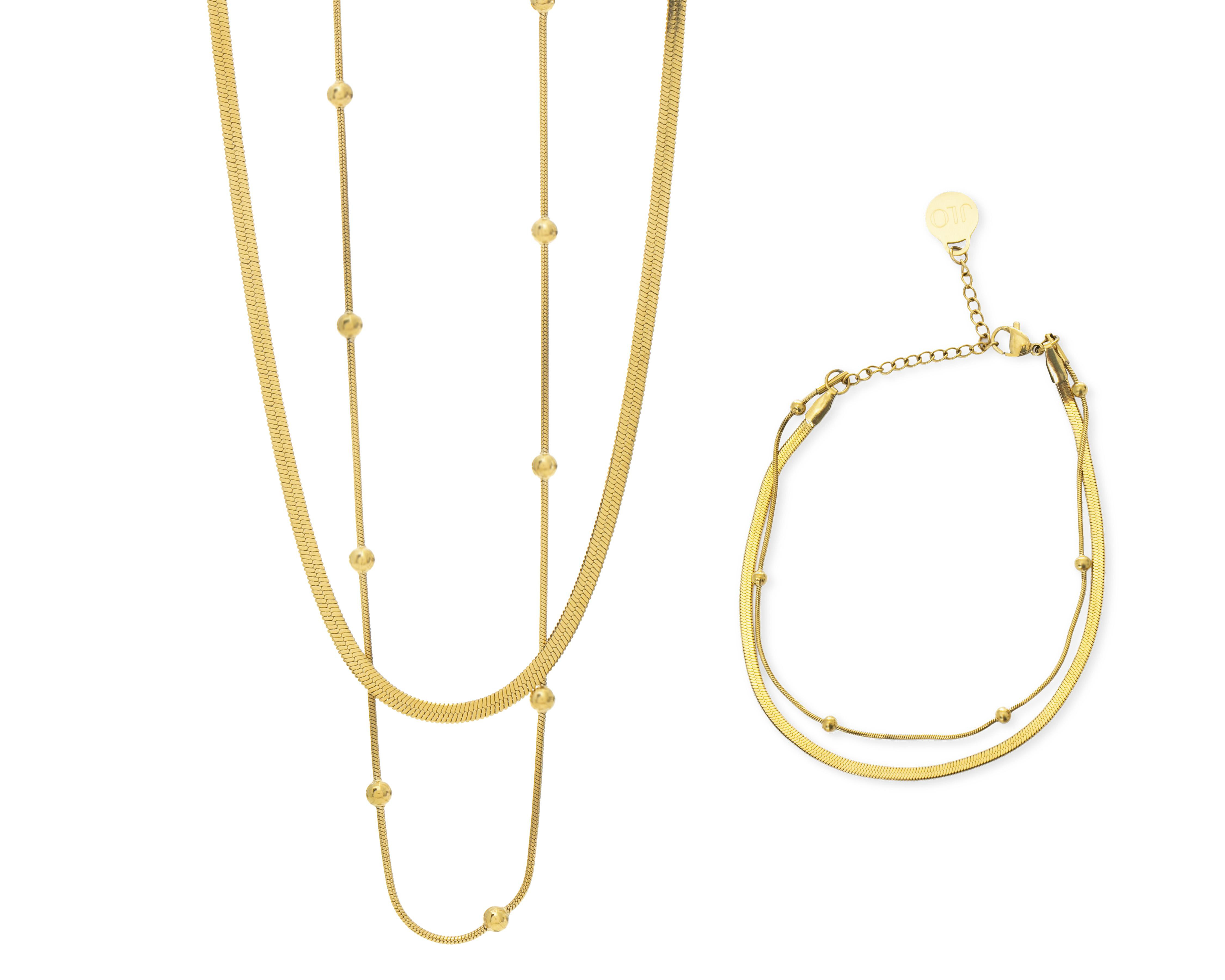 Collar de Acero Inoxidable Jennifer López $249