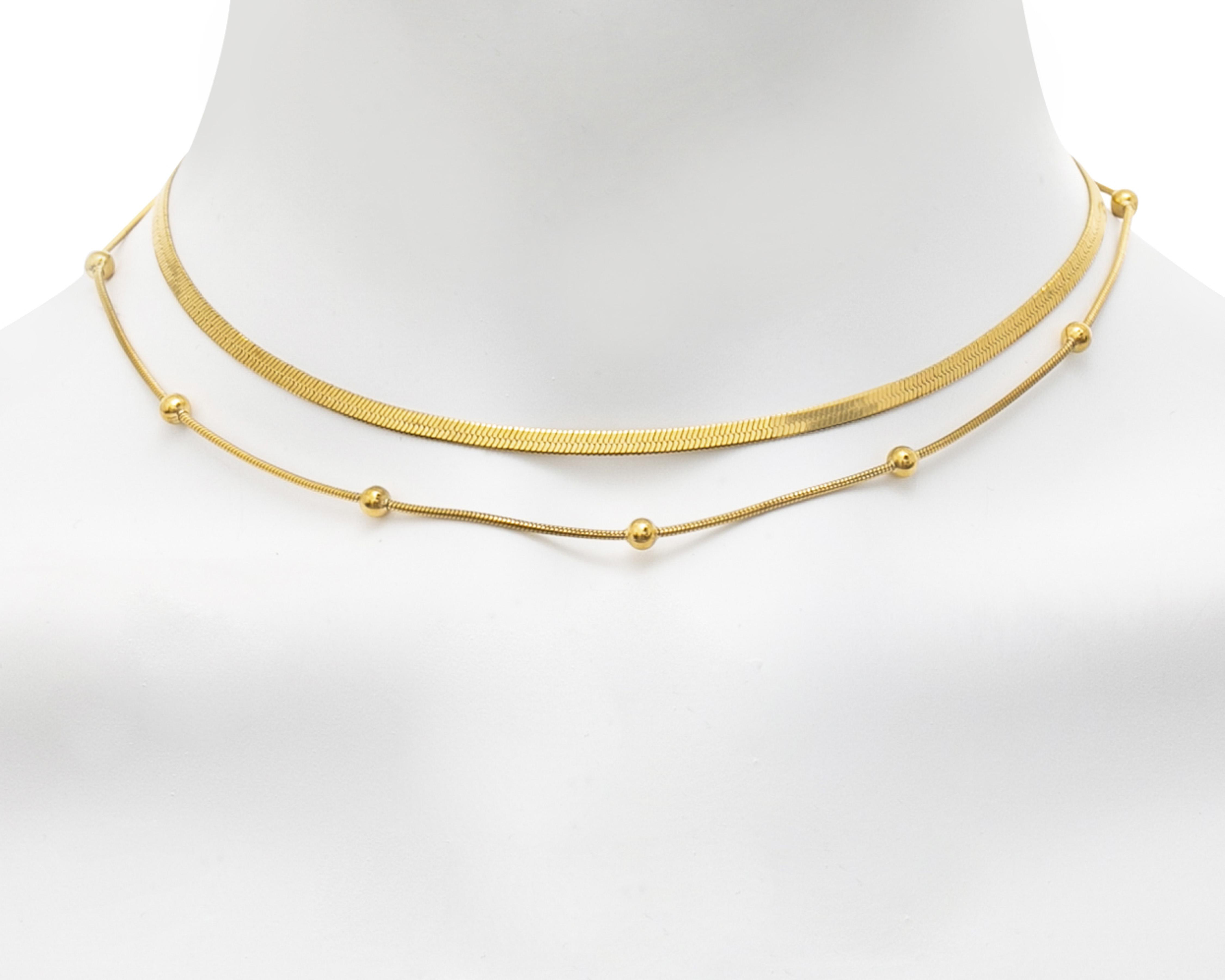 Foto 5 | Collar de Acero Inoxidable Jennifer López