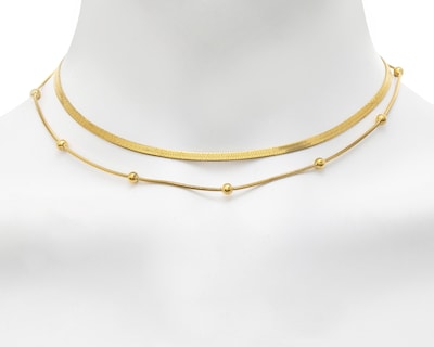 Foto 5 | Collar de Acero Inoxidable Jennifer López