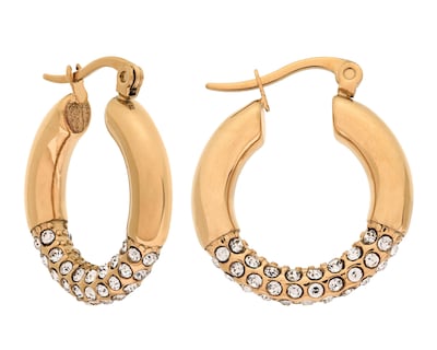Foto 1 | Aretes de Acero Inoxidable Jennifer Lopez