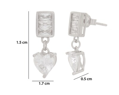Foto 4 | Aretes de Plata Sahara