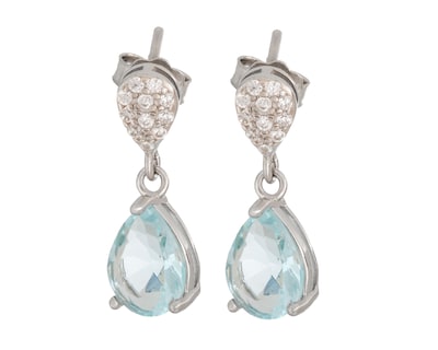 Foto 2 | Aretes de Plata Sahara