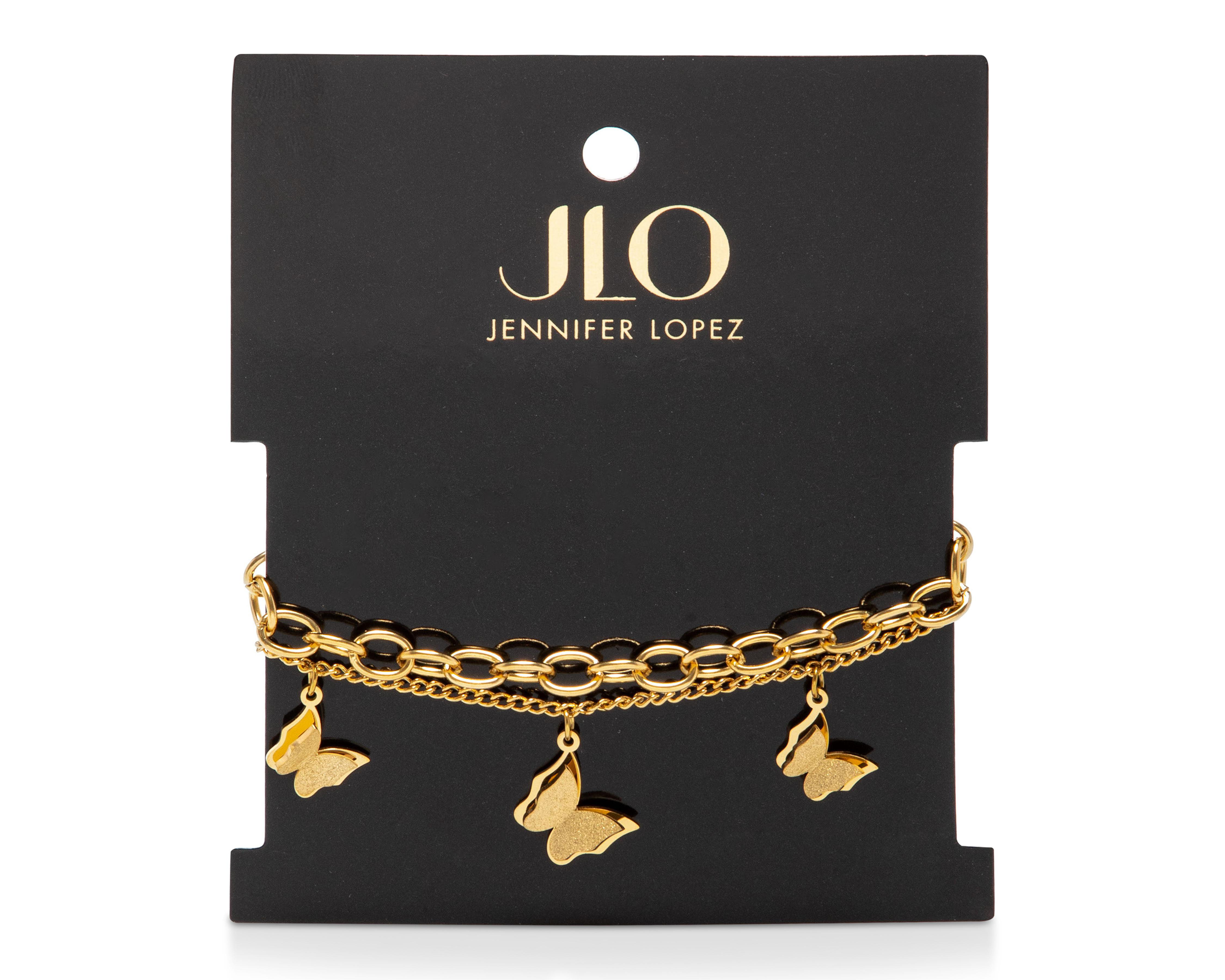 Foto 5 pulgar | Pulsera Chapa de Oro 18K Jennifer Lopez