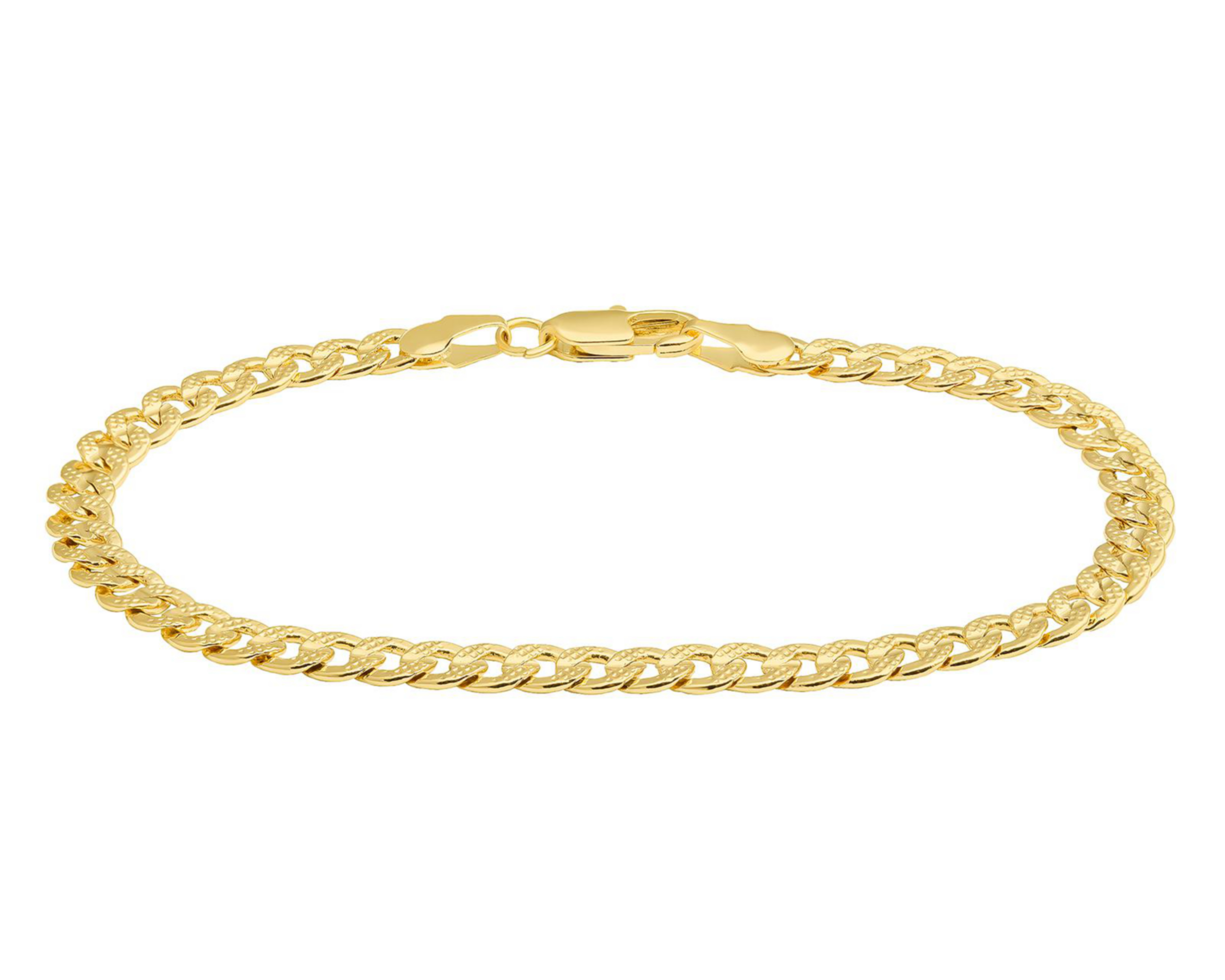 Foto 2 pulgar | Pulsera Chapa de Oro 18K Plafer