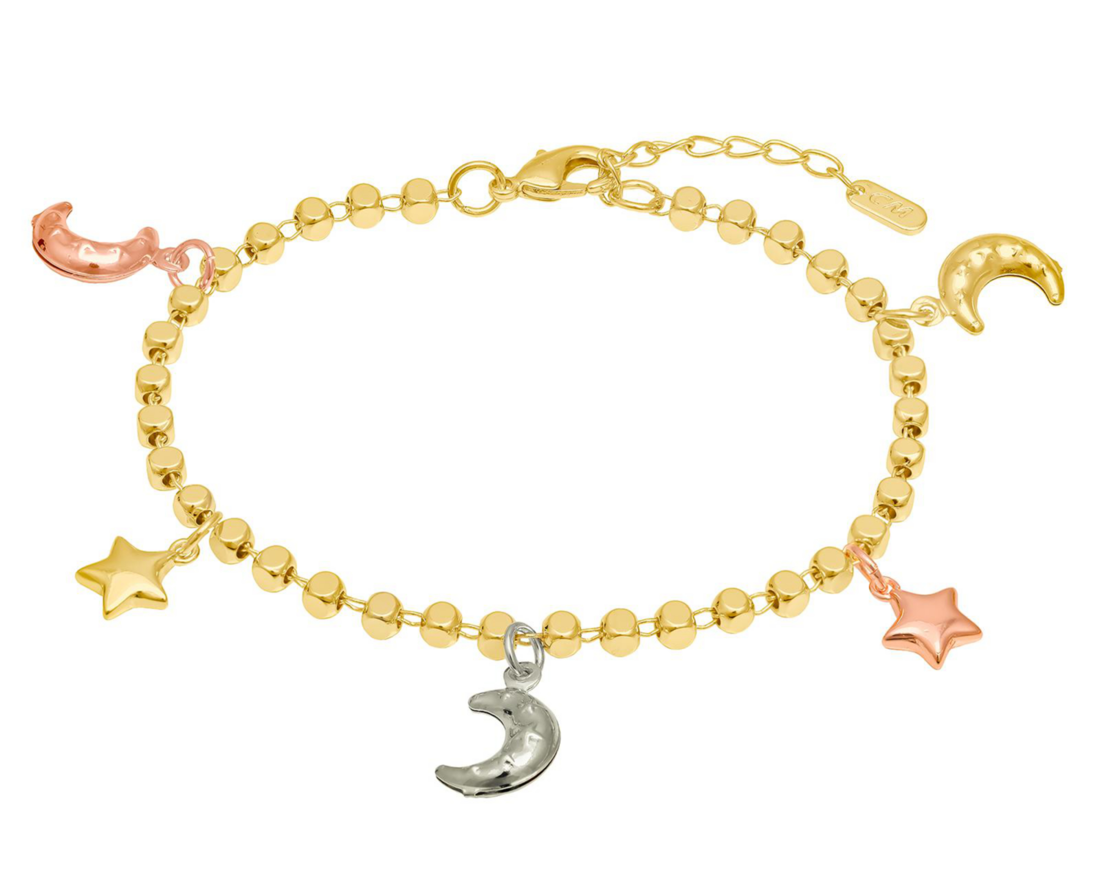 Foto 1 | Pulsera Chapa de Oro 18k Plafer