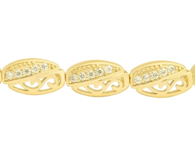 Foto 2 | Pulsera Chapa de Oro 18k Plafer