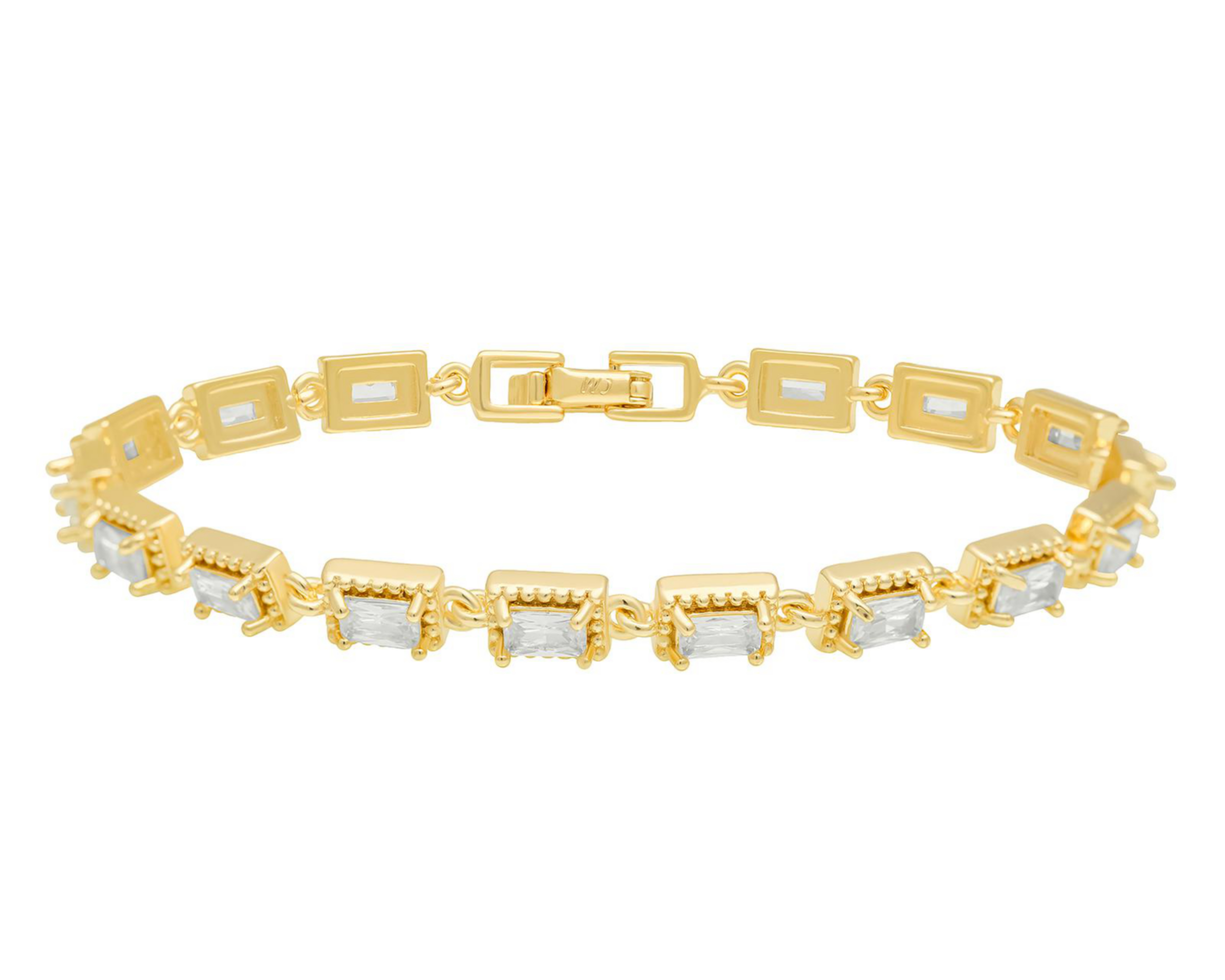Foto 2 pulgar | Pulsera Chapa de Oro 18k Plafer