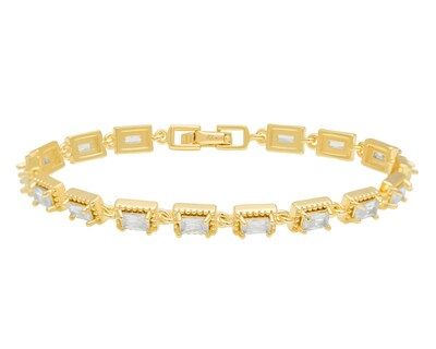 Foto 1 | Pulsera Chapa de Oro 18k Plafer