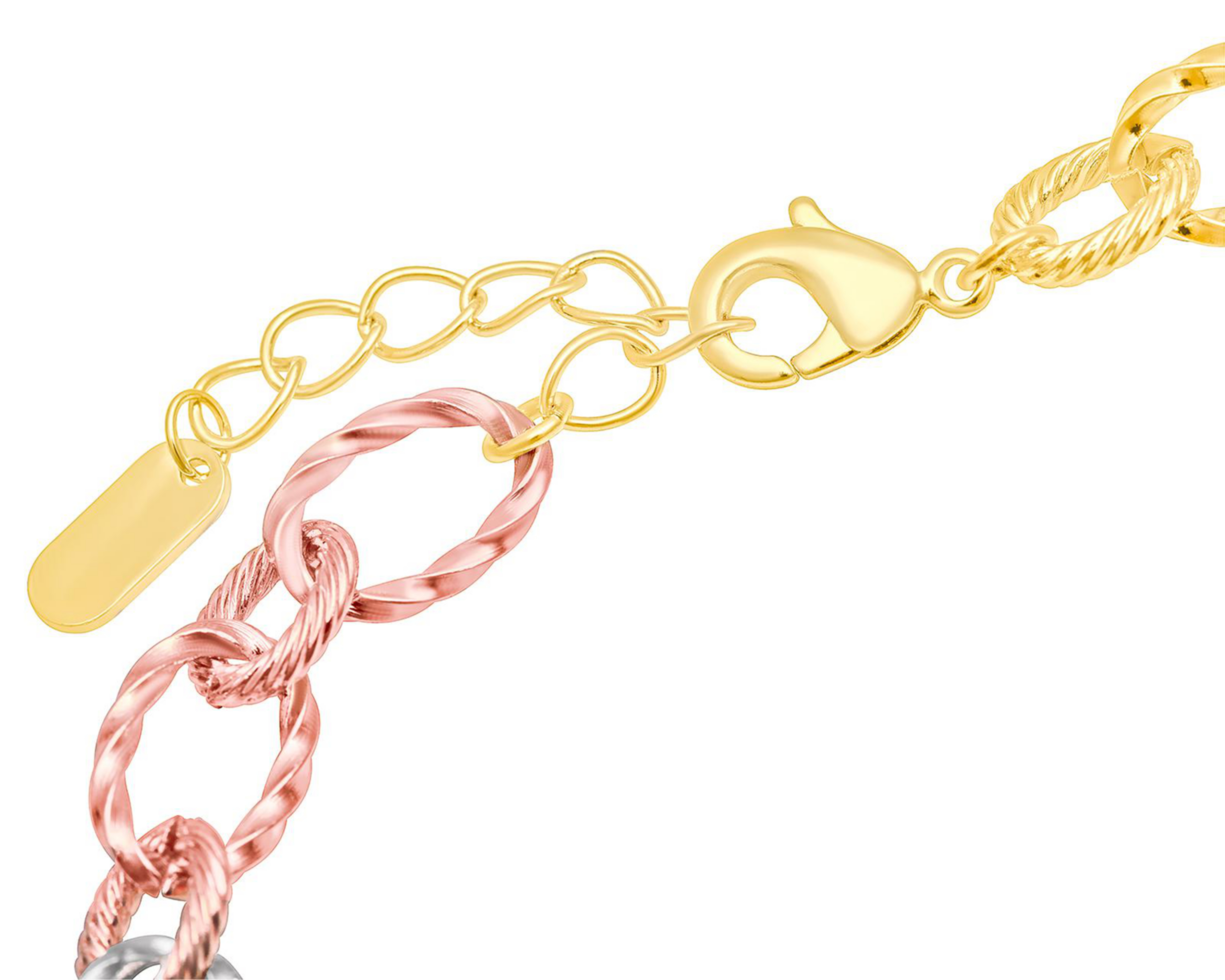 Foto 4 pulgar | Pulsera de Chapa de Oro Plafer