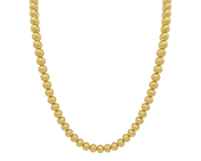 Foto 1 | Collar de Chapa de Oro 18k Sentimientos