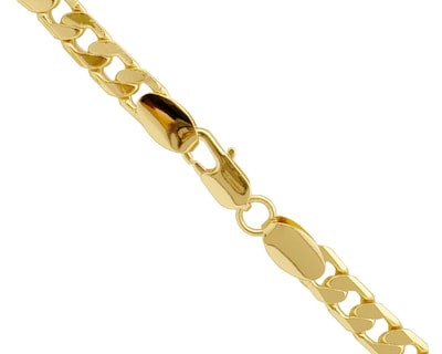 Foto 2 | Pulsera de Chapa de Oro 18k Sentimientos