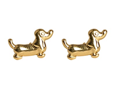 Foto 1 | Aretes de Chapa de Oro 18K Girondela