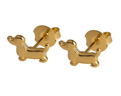 Foto 2 | Aretes de Chapa de Oro 18K Girondela