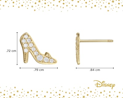 Foto 4 | Broqueles de Oro 10K Disney