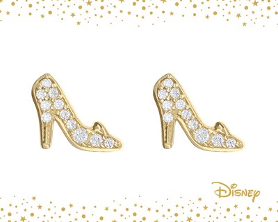 Foto 5 | Broqueles de Oro 10K Disney