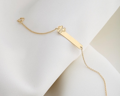 Foto 5 | Pulsera de Oro 10K Disney