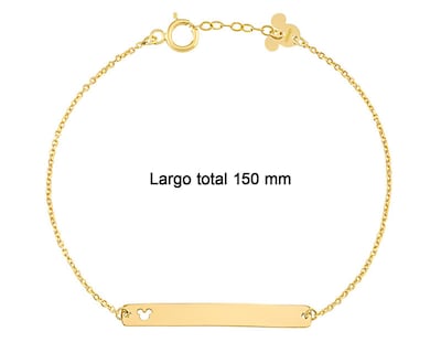 Foto 6 | Pulsera de Oro 10K Disney