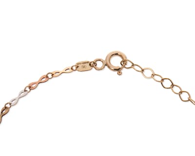 Foto 3 | Pulsera de Oro 10K Sentimientos