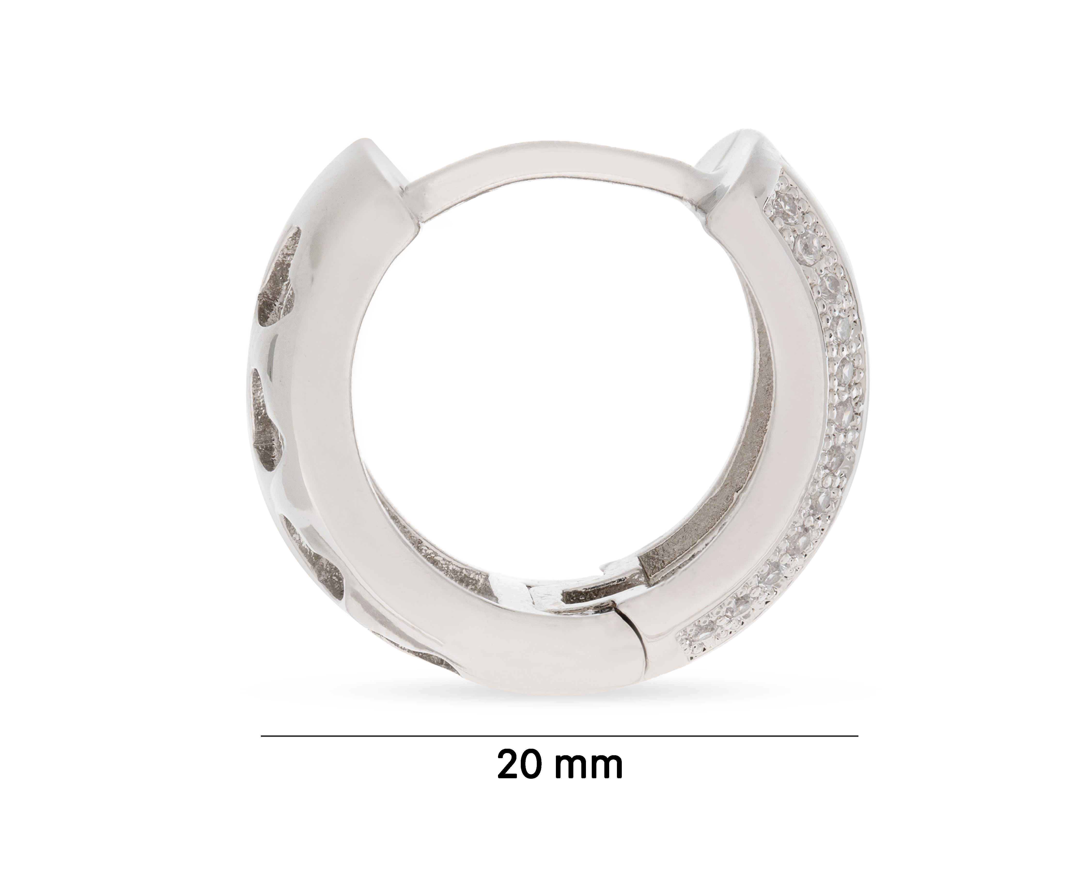 Foto 6 pulgar | Aretes de Chapa de Oro 18k Steeltime