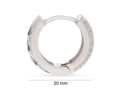 Foto 5 | Aretes de Chapa de Oro 18k Steeltime