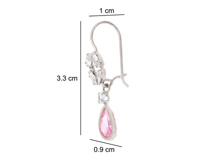 Foto 3 | Aretes de Plata Sahara