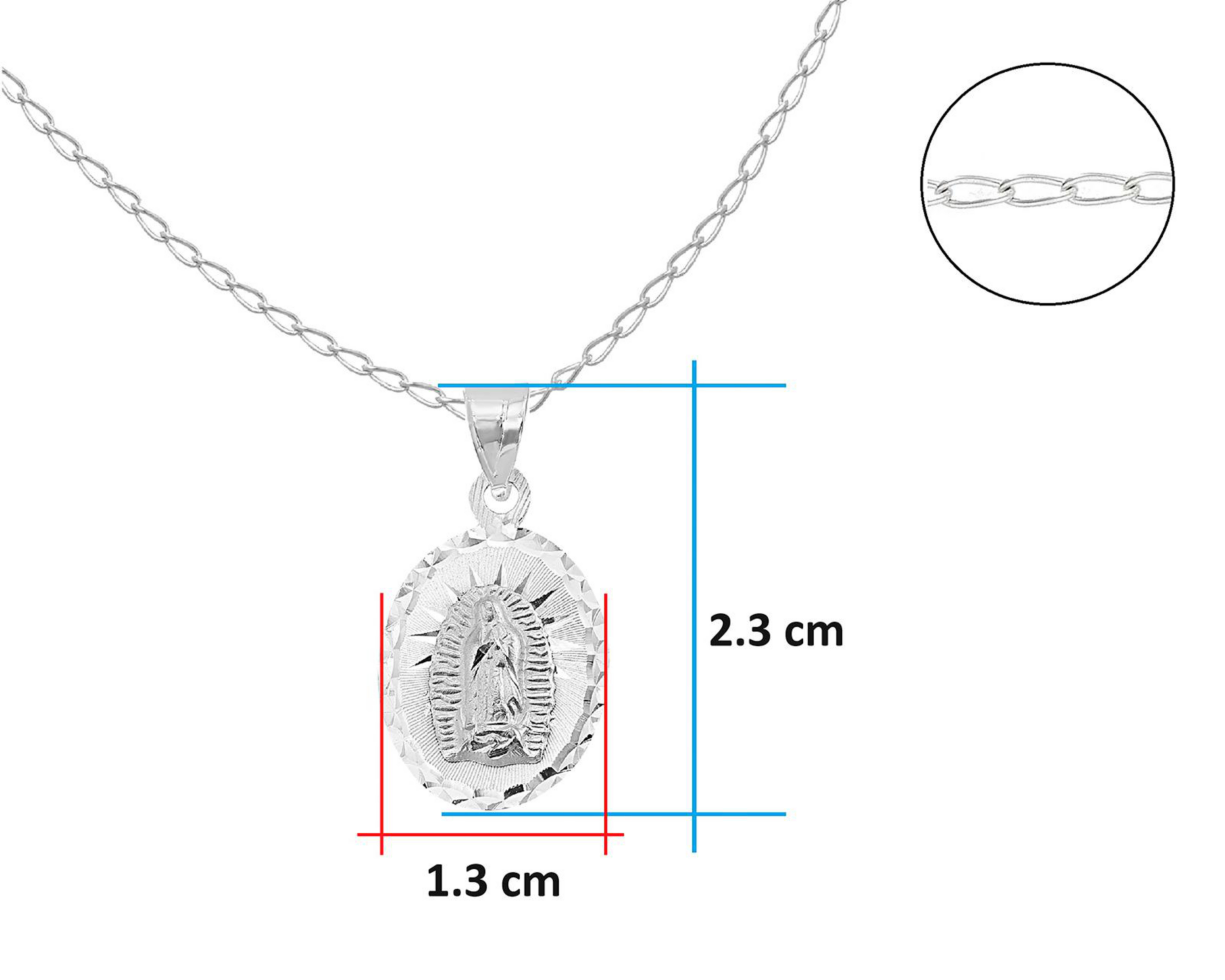 Foto 5 | Collar de Plata Sentimientos