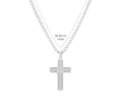 Foto 6 | Collar de Acero Inoxidable Steeltime