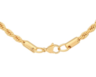 Foto 3 | Collar Chapa de Oro Steeltime