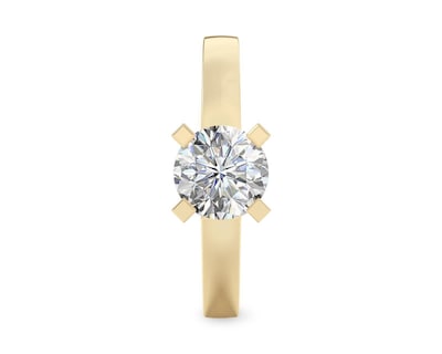Foto 2 | Anillo De Compromiso de Oro 14K Talla 8-8.5