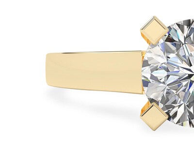 Foto 4 | Anillo De Compromiso de Oro 14K Talla 8-8.5