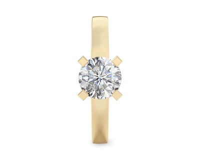 Foto 2 | Anillo De Compromiso de Oro 14K Talla 7-7.5