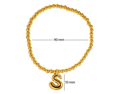 Foto 4 | Pulsera de Chapa de Oro 18K Girondela
