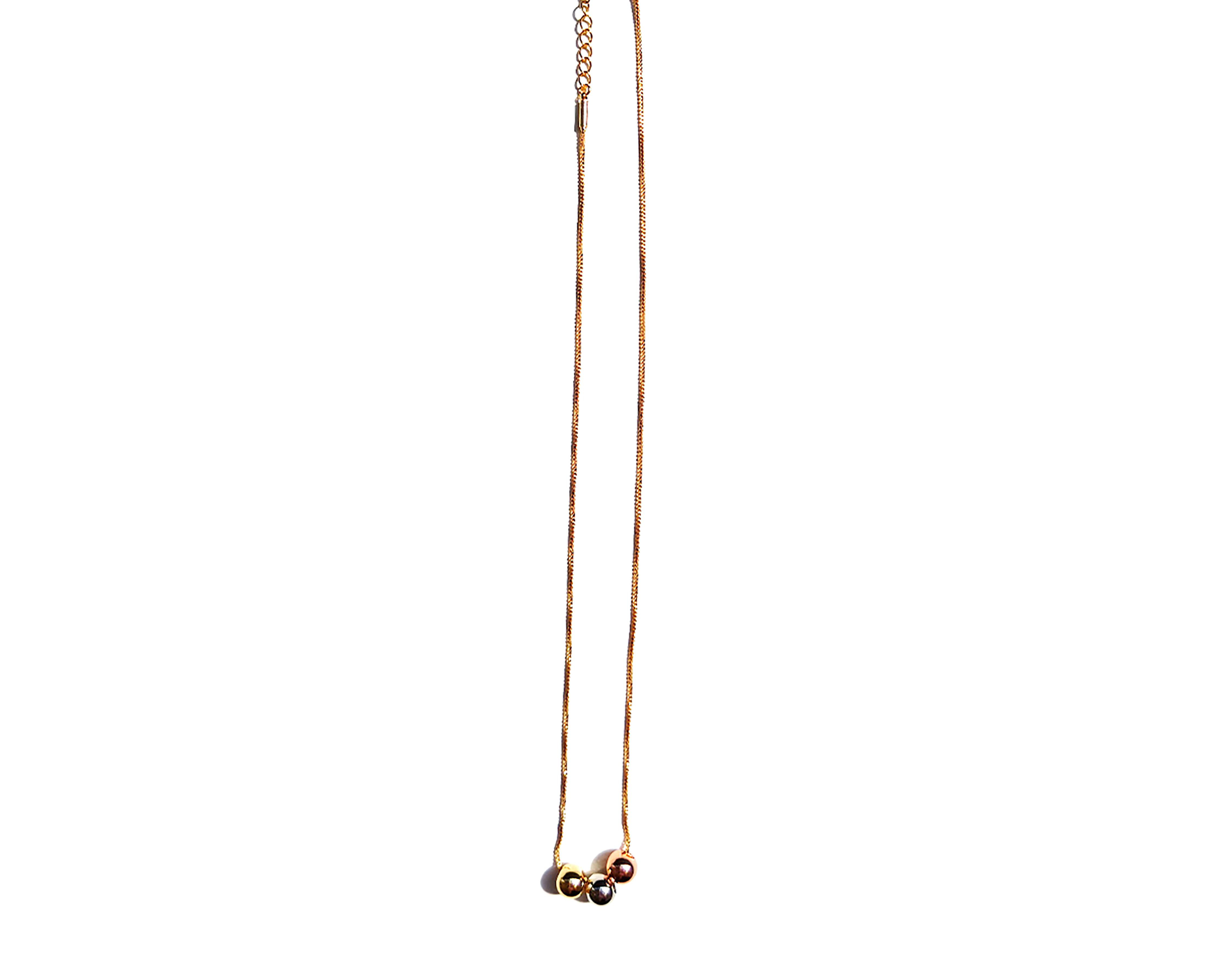 Foto 4 pulgar | Collar de Chapa de Oro 18K Girondela