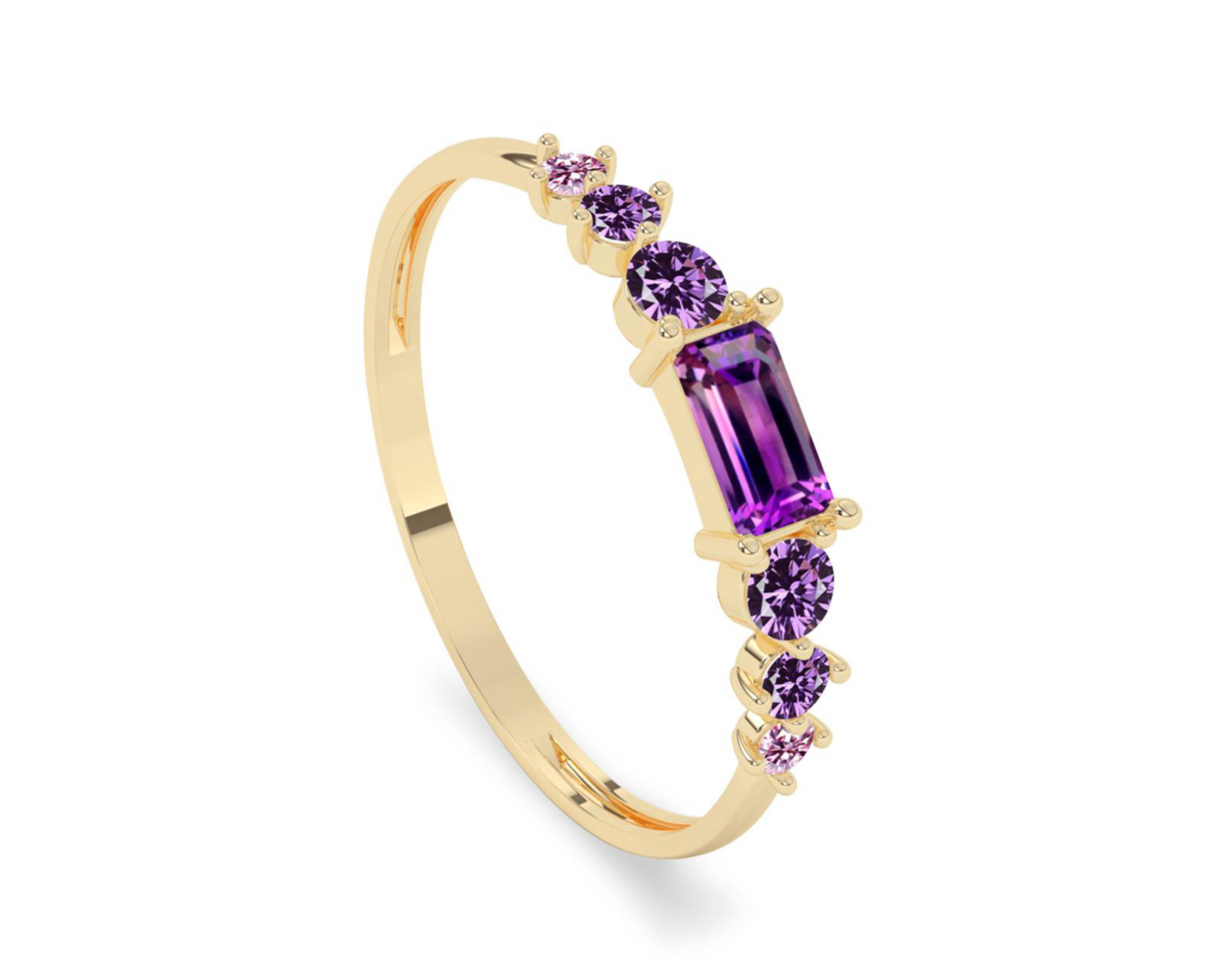 Anillo de Oro 10k Amelie Talla 7-7.5 $2,199