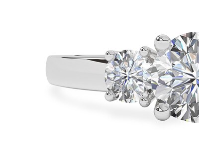 Foto 4 | Anillo De Compromiso de Oro 14K Talla 8 - 8.5
