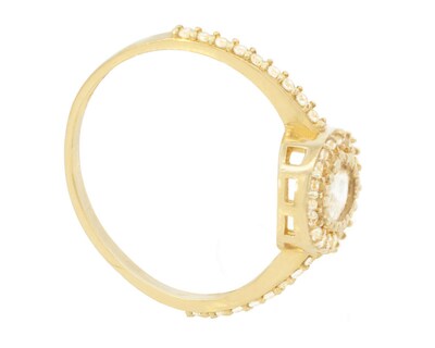 Foto 3 | Anillo De Compromiso de Oro 10K Talla 9-9.5