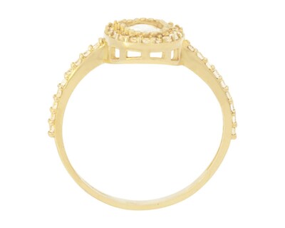 Foto 4 | Anillo De Compromiso de Oro 10K Talla 9-9.5
