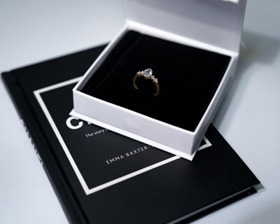 Foto 5 | Anillo De Compromiso de Oro 10K Talla 8-8.5