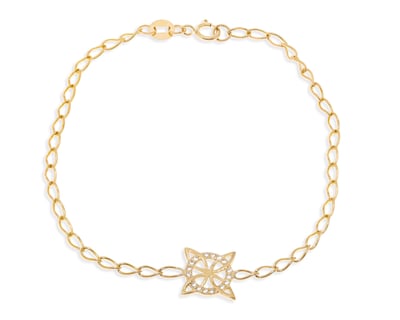 Foto 1 | Pulsera de Oro 10K Divkuo