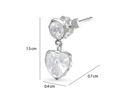 Foto 4 | Aretes de Plata Sahara